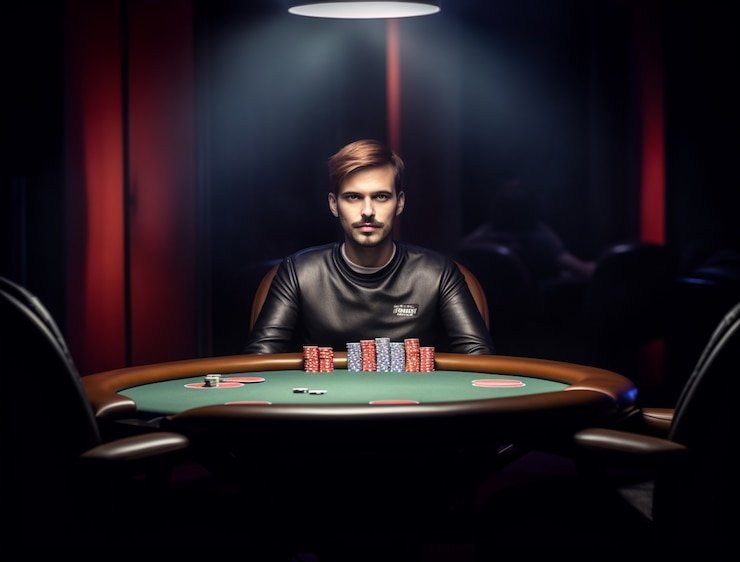 Dashboard riwayat permainan 86bro dengan statistik taruhan dan hasil Caribbean Stud Poker